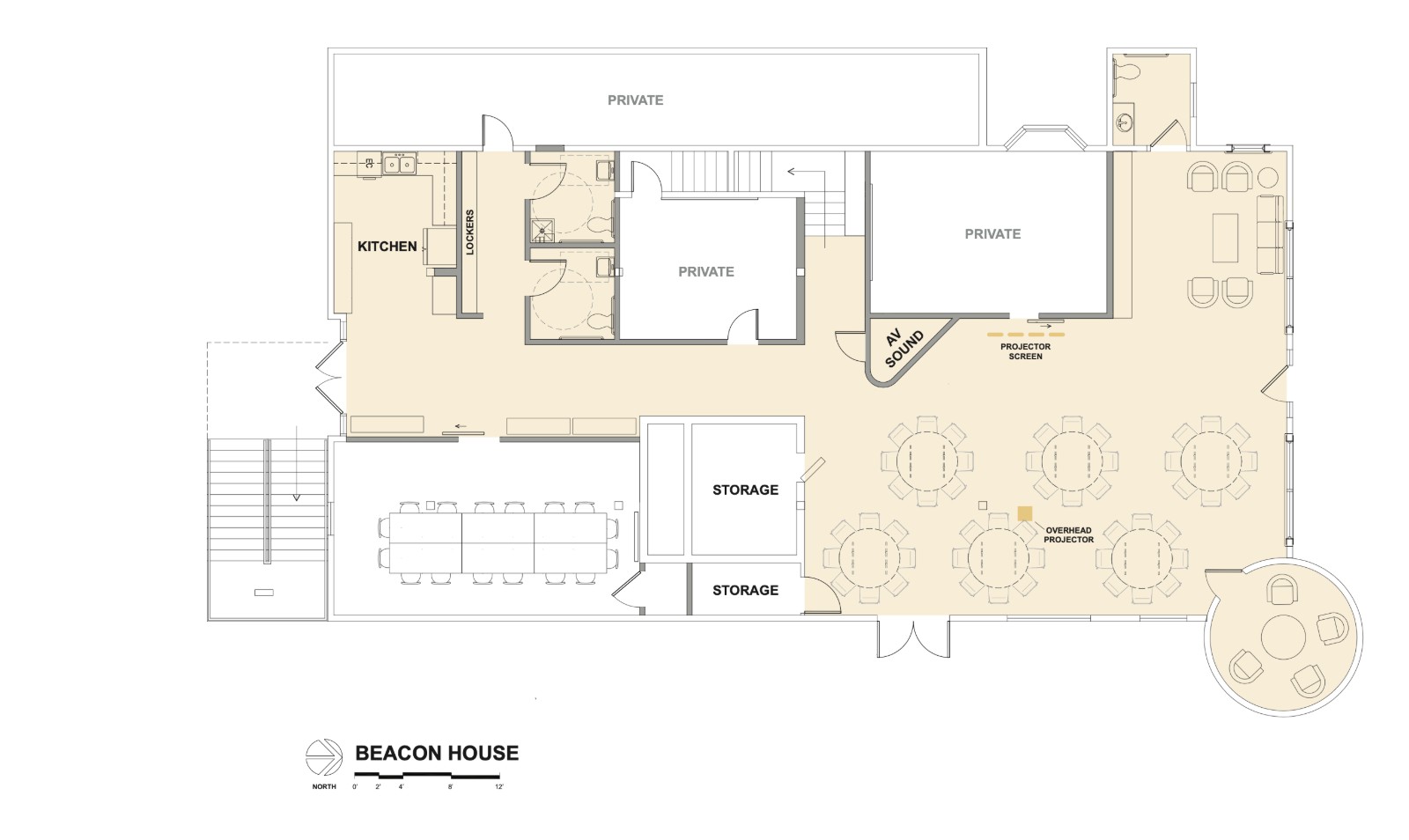 Beacon House floor plan